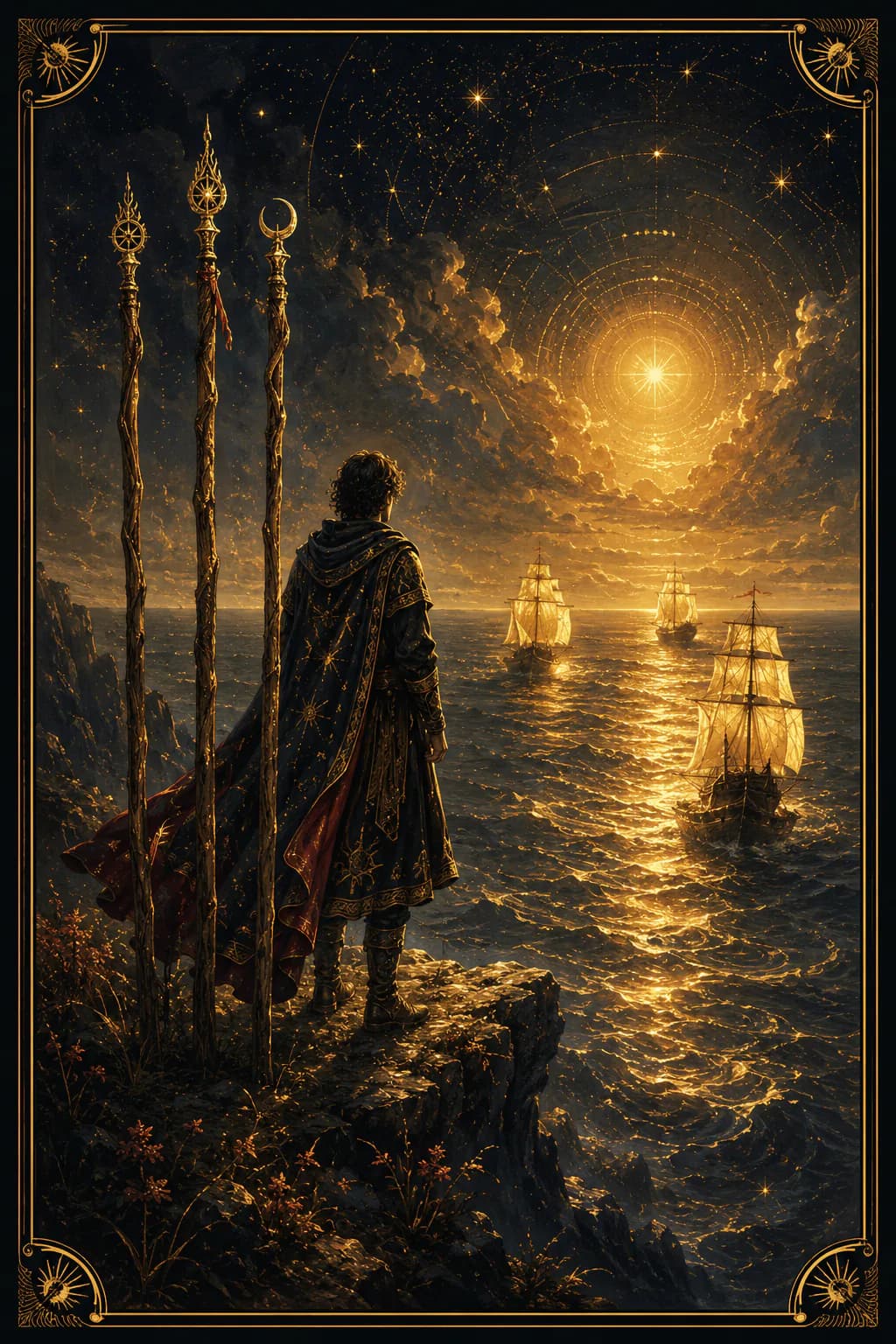 Three of Wands