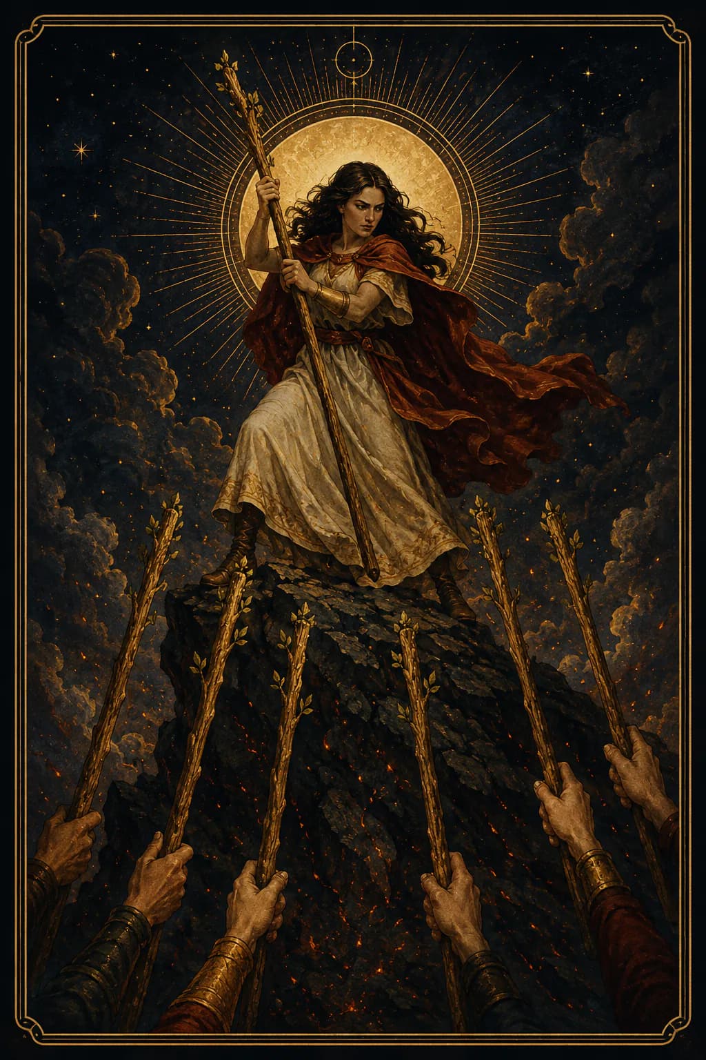 Seven of Wands