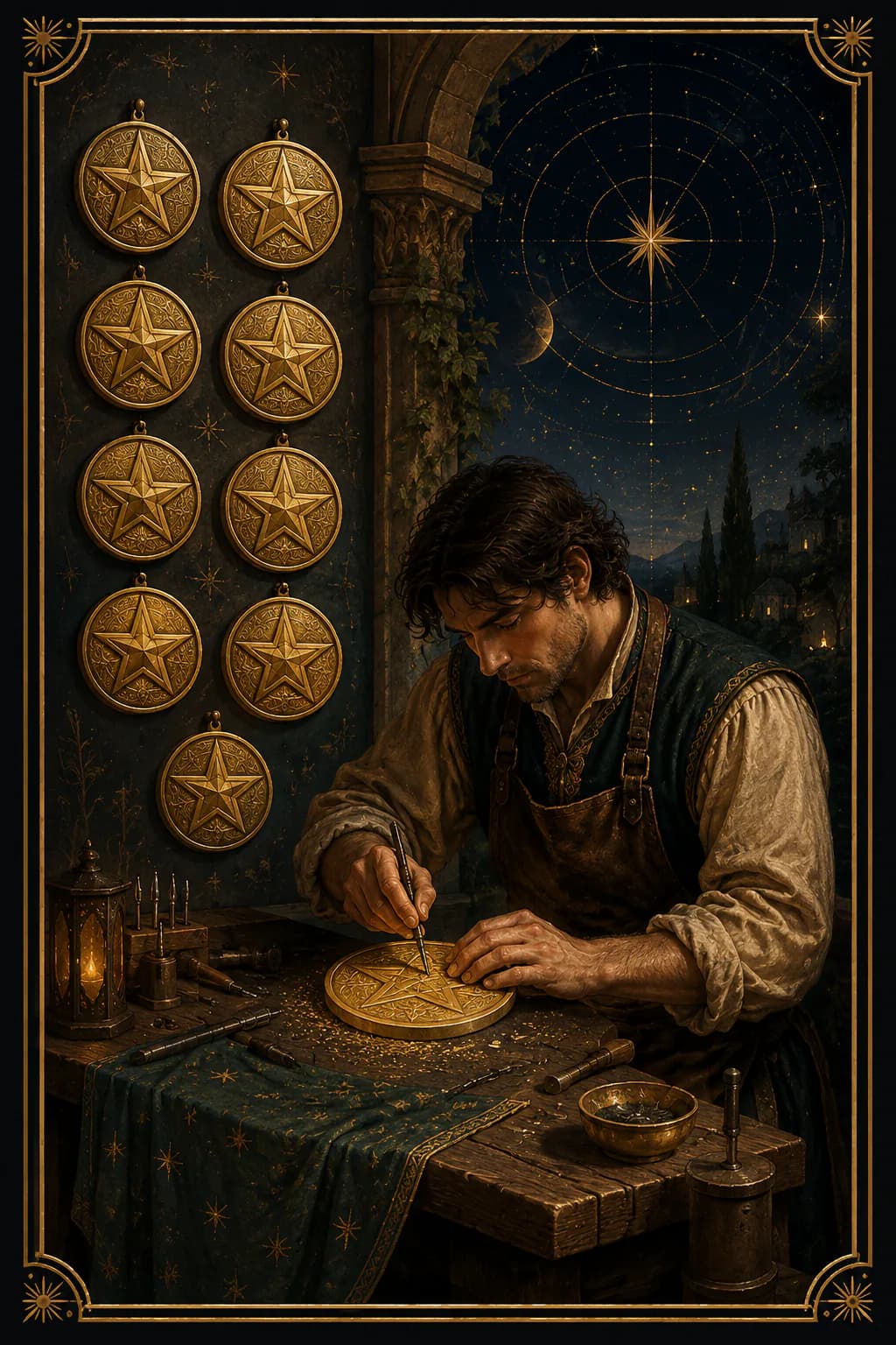 Eight of Pentacles
