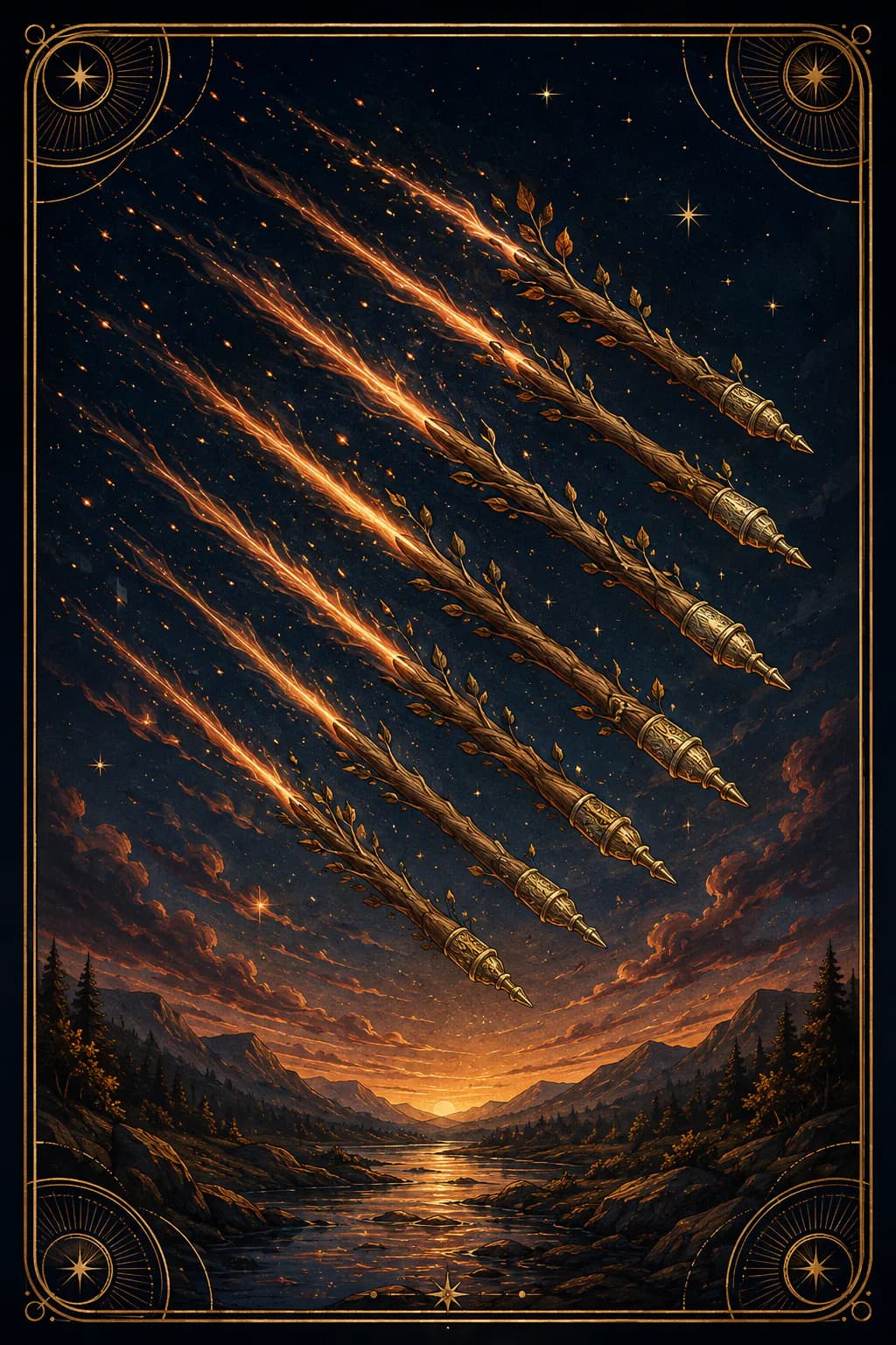 Eight of Wands
