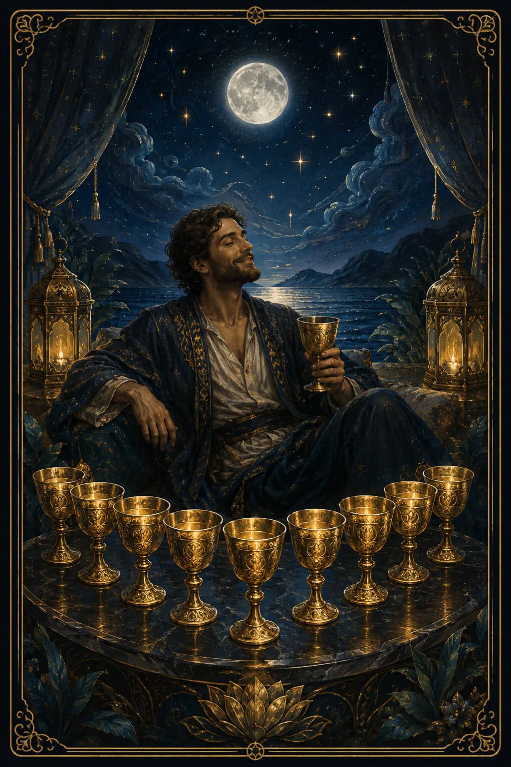 Nine of Cups