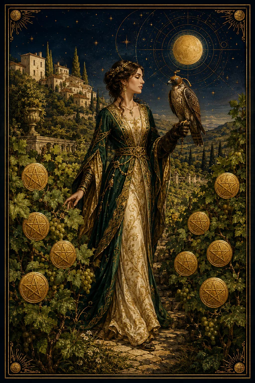 Nine of Pentacles