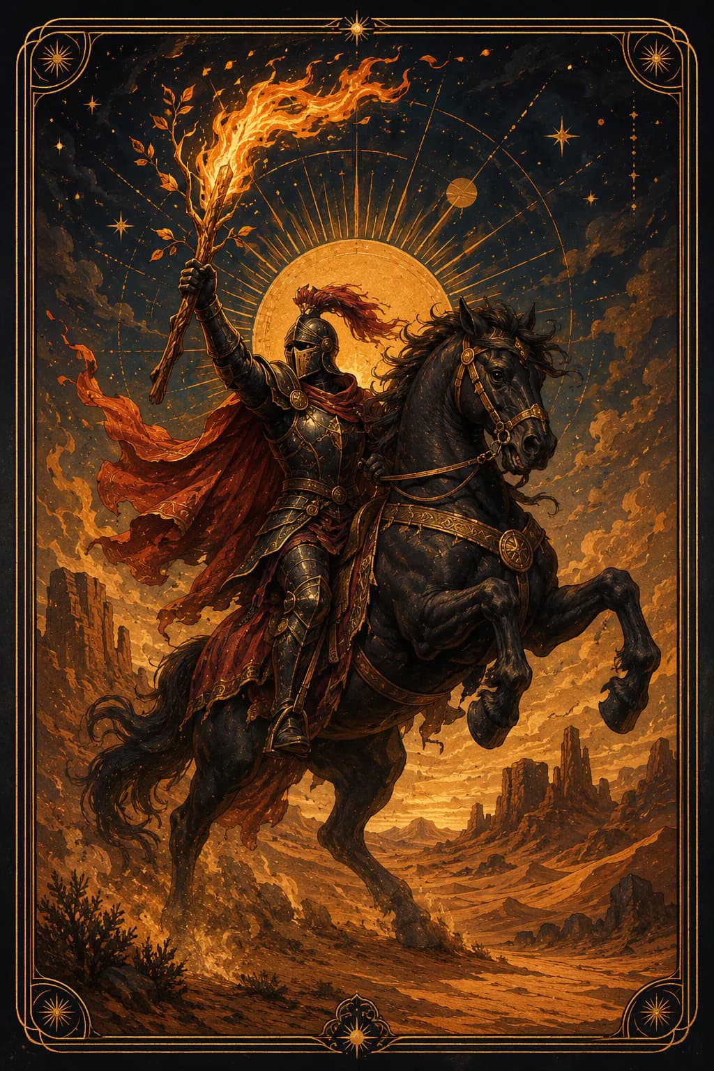 Knight of Wands